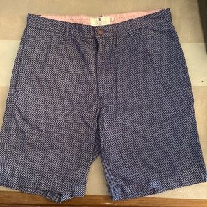 Men’s blue pattern Steel & Jelly London Shorts